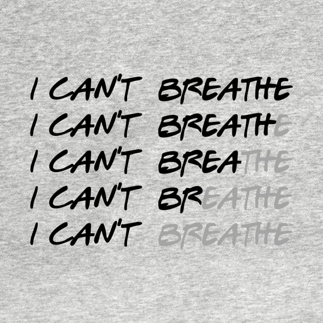 I can't breathe - George Floyd / Black Lives Matter / Equality quote by Polokat